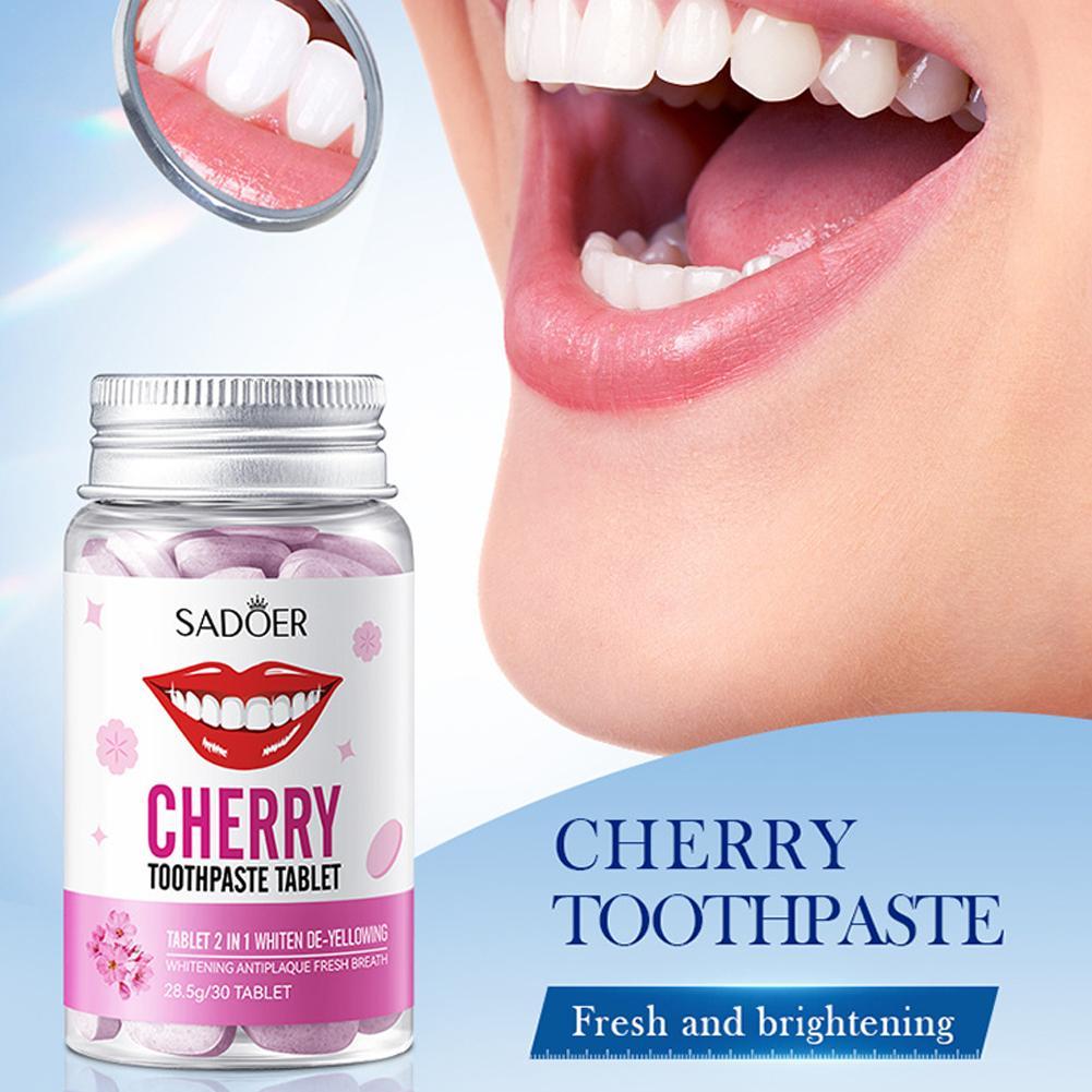 Teeth Whitening Filter - Tabletas de pasta de dientes sólida