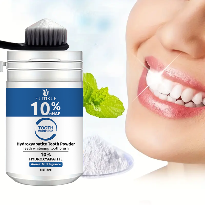 Teeth Whitening Instant - YUTIKUE 10% nHAP Polvo dental 50