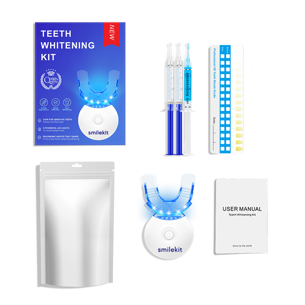 Teeth Whitening Before And After - Kit de blanqueamiento dental: blanqueador dental