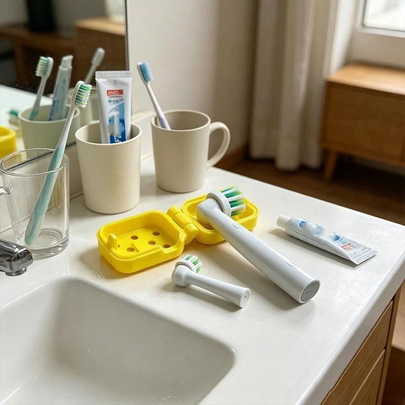 Electric Toothbrush Sonic - Cubierta Protectora de Plástico Reutilizable e