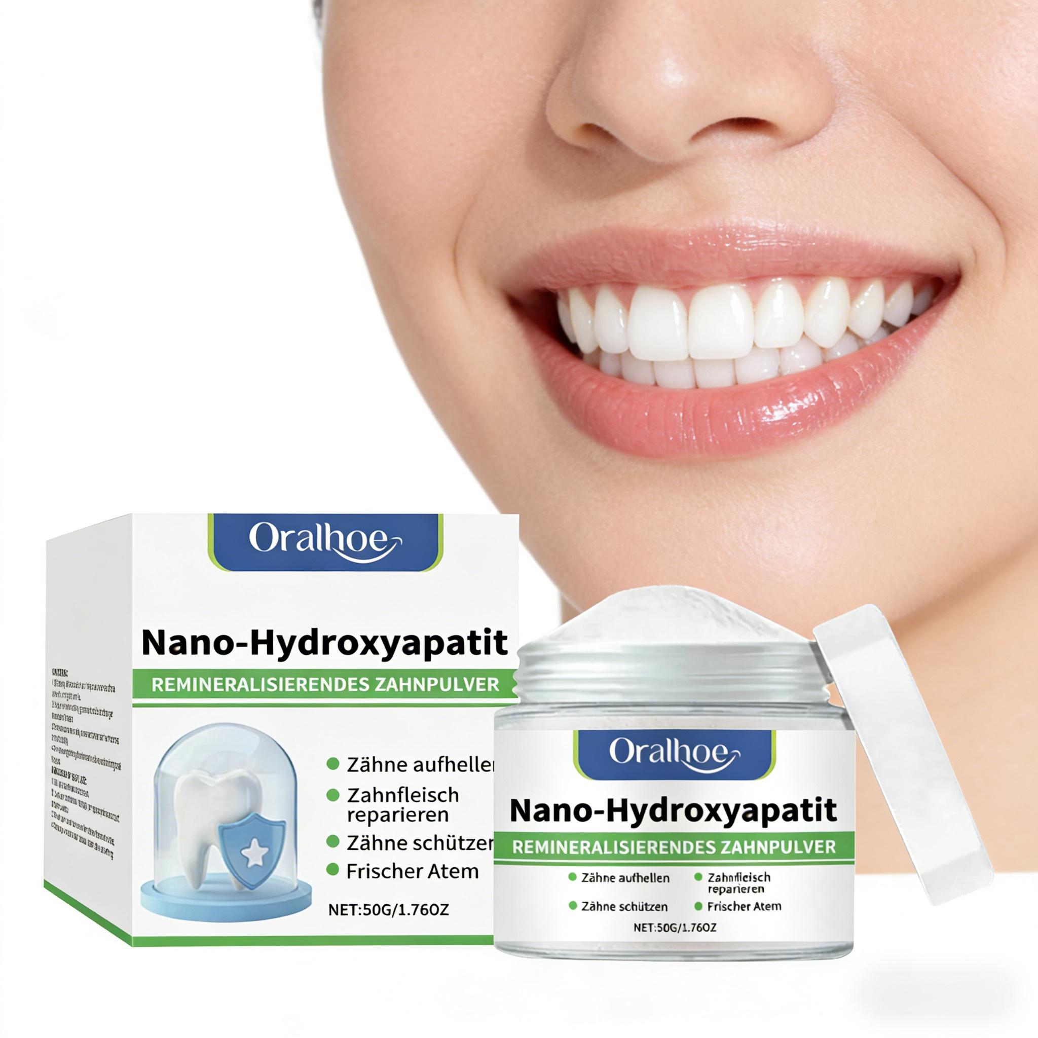 Teeth Whitening Instant - Polvo Dental Blanqueador Oralhoe, Limpieza Profunda