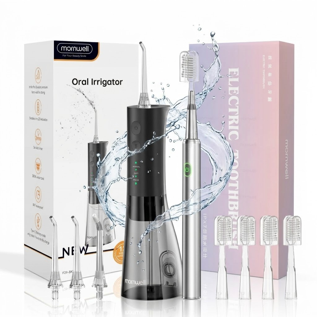 Electric Toothbrush Sonic - Irrigador Bucal con Cepillo de Dientes
