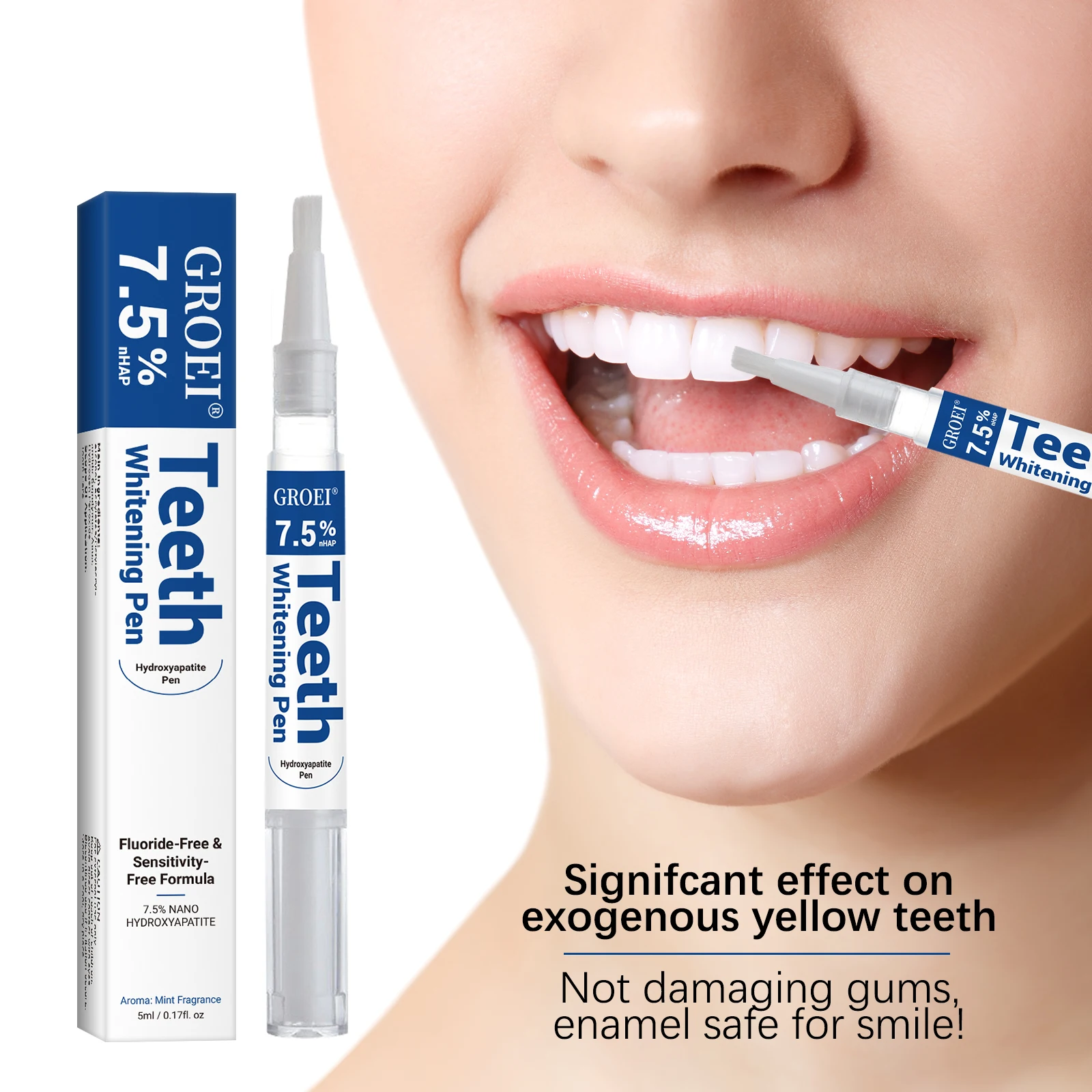 Pluma blanqueadora de dientes  - Teeth Whitening Before And After reseña y precio