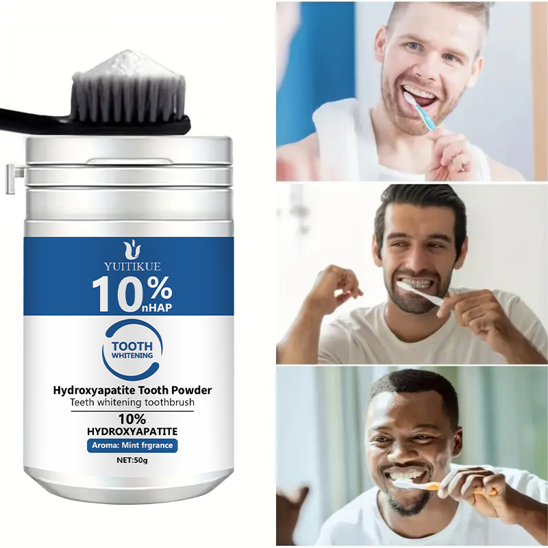 YUTIKUE 10% nHAP Polvo dental  - Teeth Whitening Instant reseña y precio