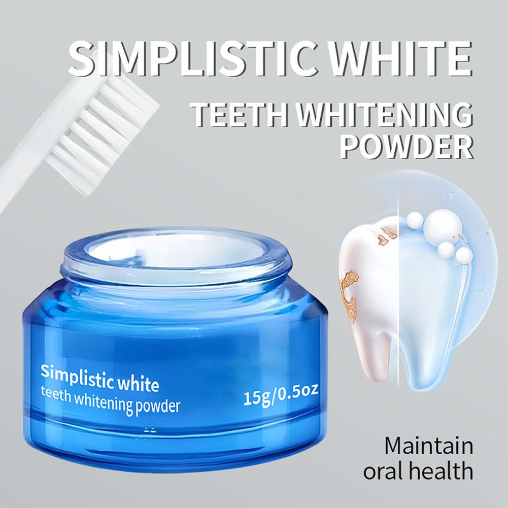 Polvo Blanqueador Dental Simpl - Teeth Whitening Instant reseña y precio