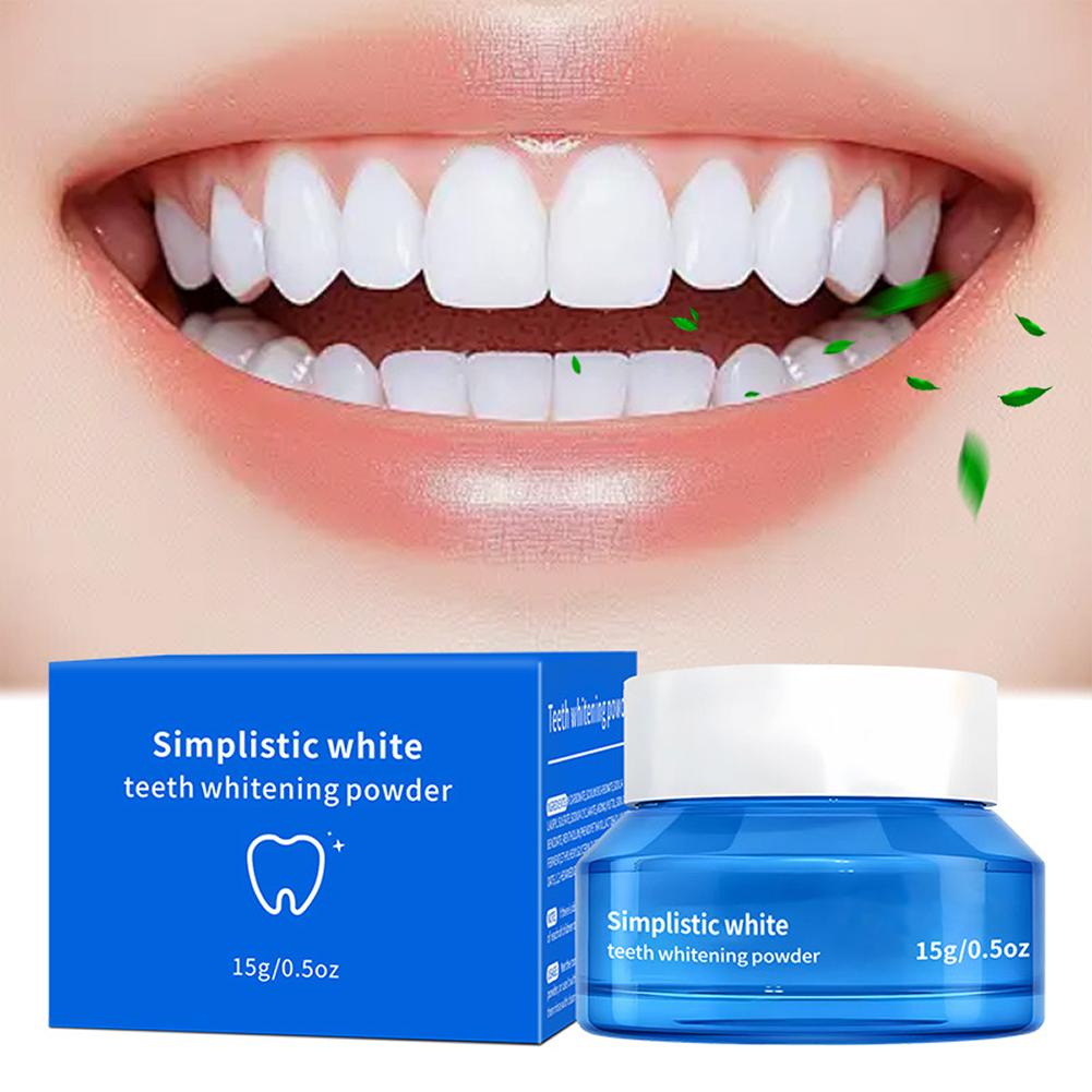Polvo Blanqueador Dental Simpl - Teeth Whitening Instant reseña y precio