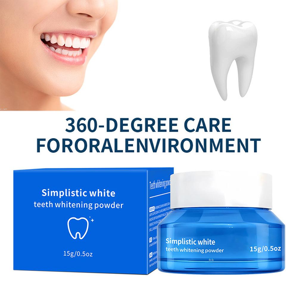 Polvo Blanqueador Dental Simpl - Teeth Whitening Instant reseña y precio