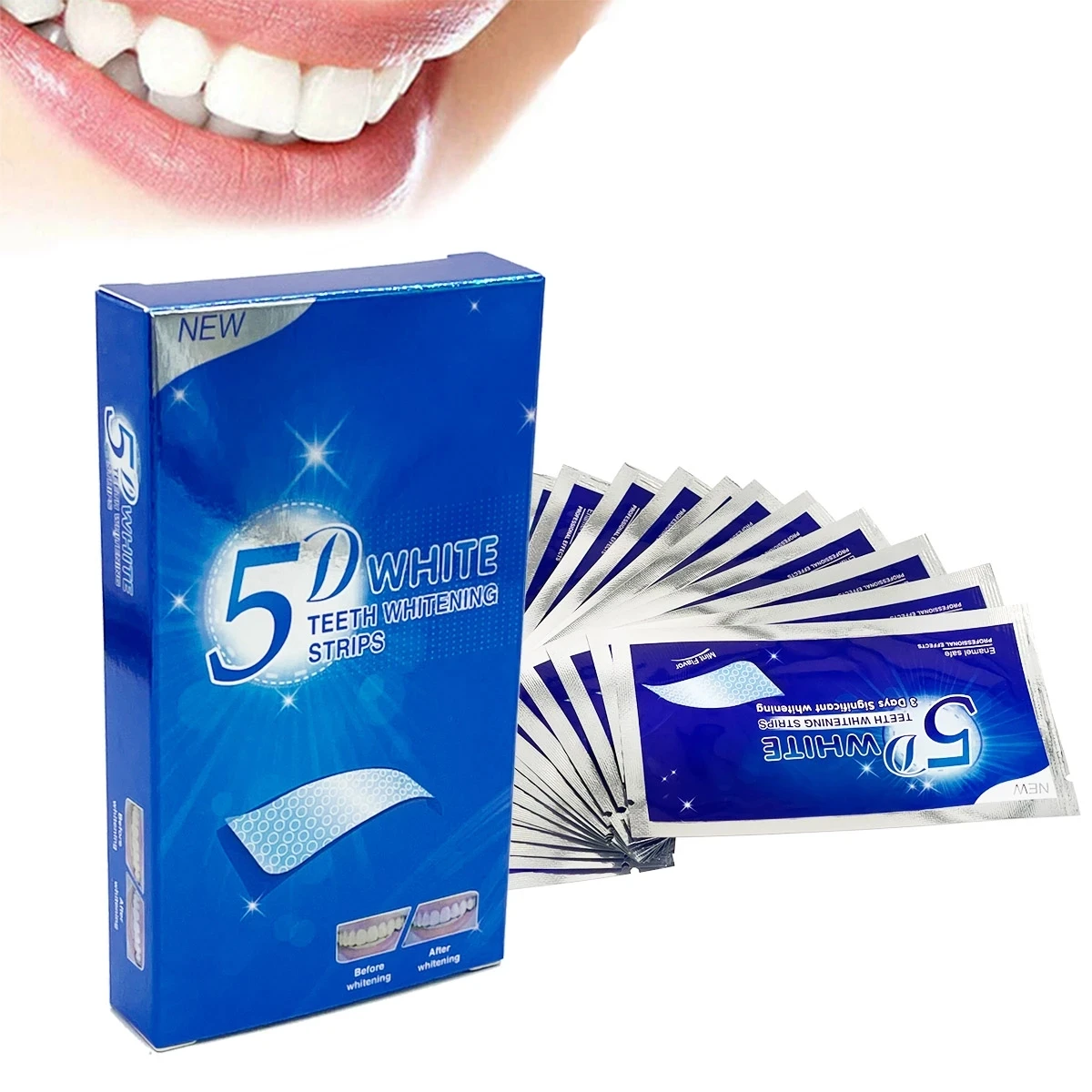 Tiras Blanqueadoras Dentales p - Teeth Whitening Before And After reseña y precio