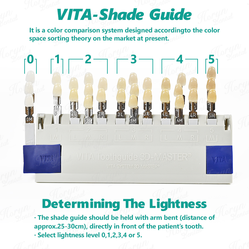 Guía de Colores Vita 3D Master - Teeth Whitening Flash reseña y precio