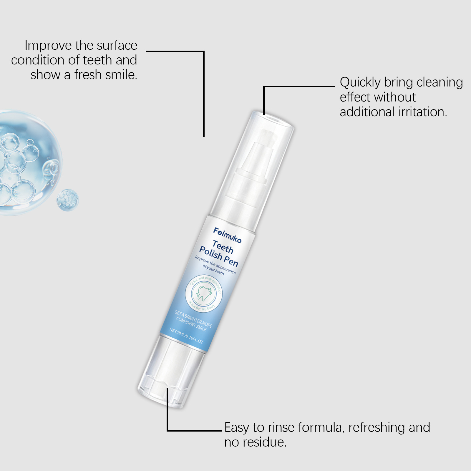 Pintura Blanqueadora de Diente - Teeth Whitening Instant reseña y precio