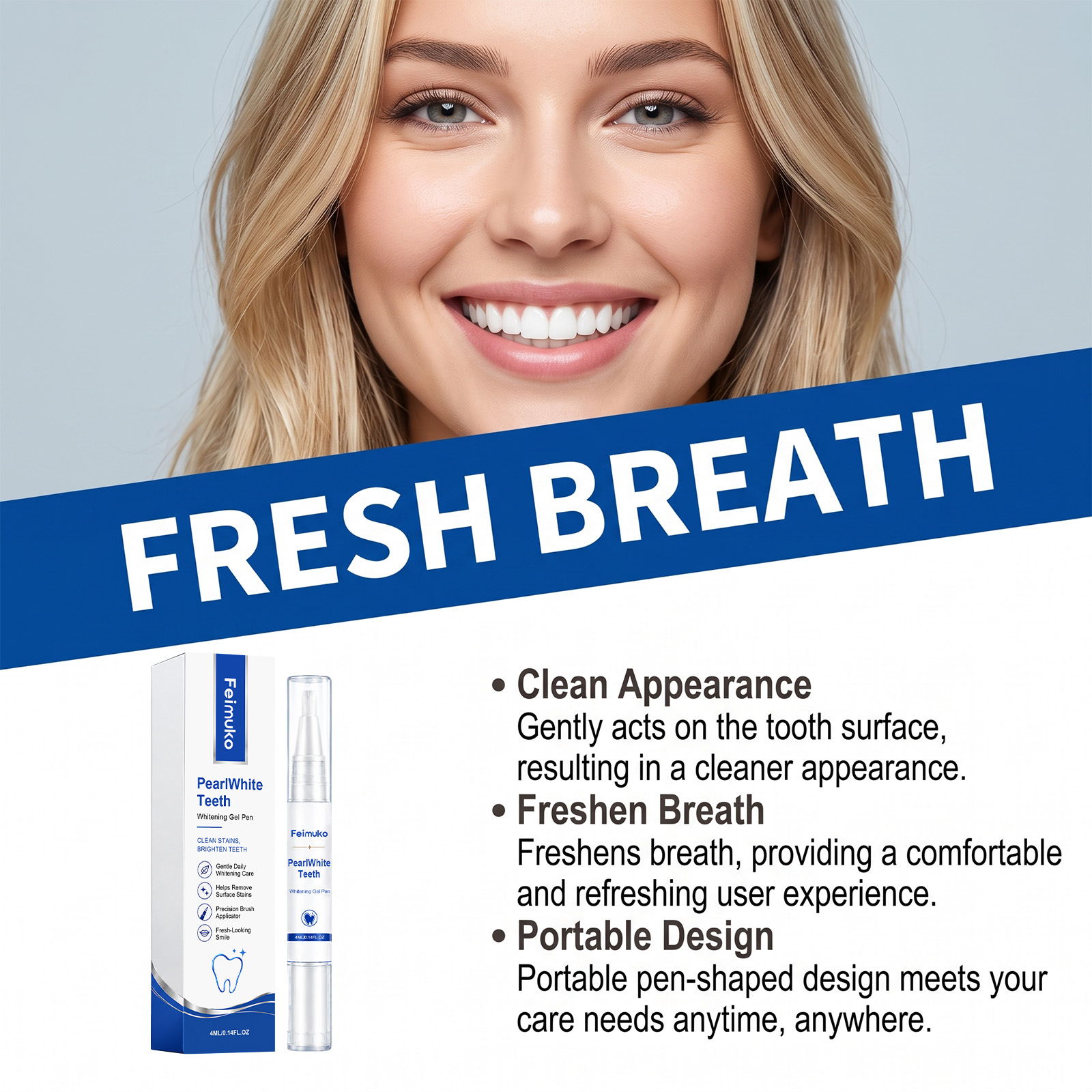 Gel Blanqueador Dental Portáti - Teeth Whitening Before And After reseña y precio